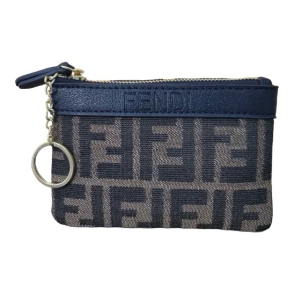 Fendi NEW card holder/keychain pouch/coin purse
